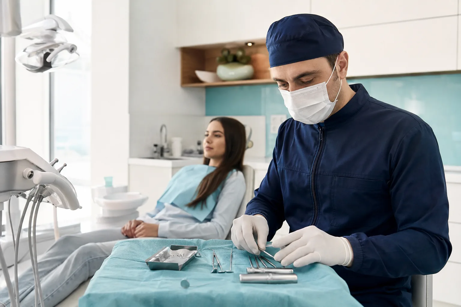 Profissional de Cirurgia Cardíaca em sua atividade