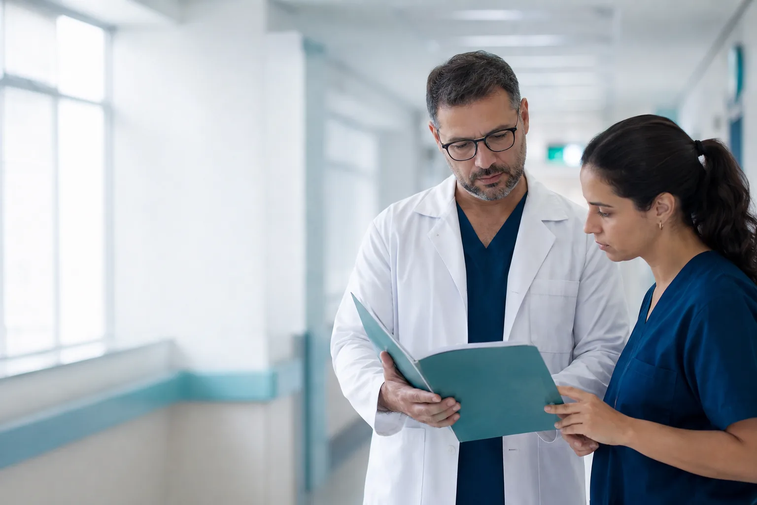 Profissional de Cirurgia Geral em sua atividade