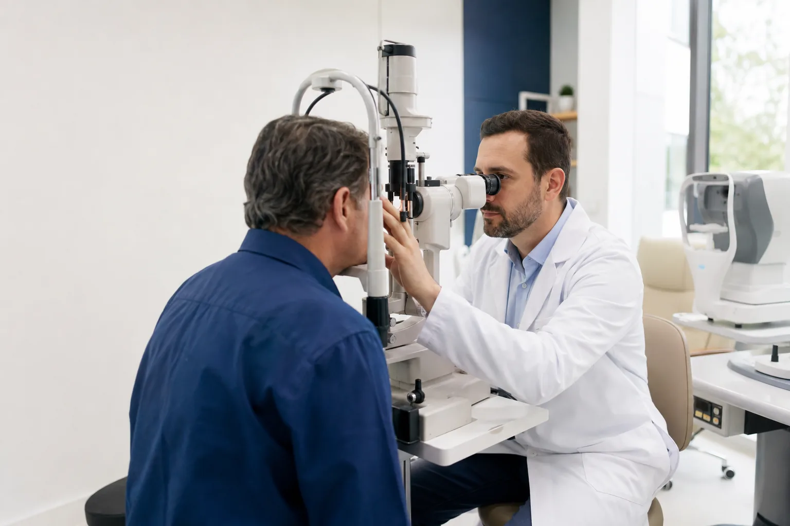 Profissional de Oftalmologia com Cirurgia em sua atividade